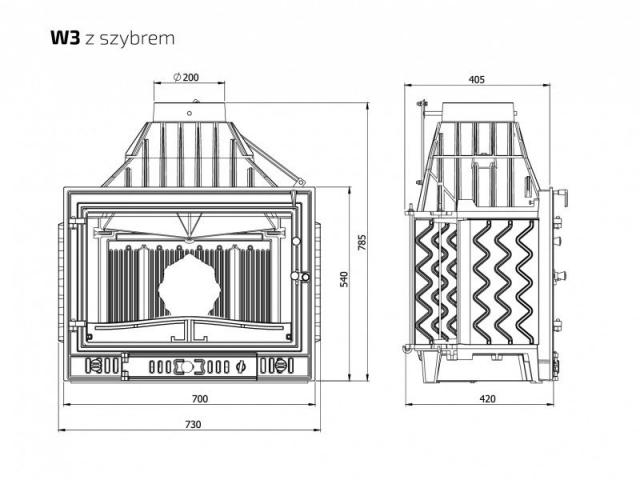 Kawmet W3 с шибером