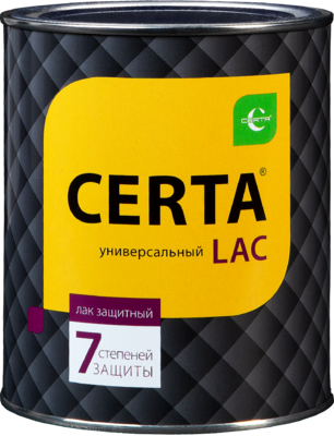 Термостойкий лак Certa, 0,8 кг
