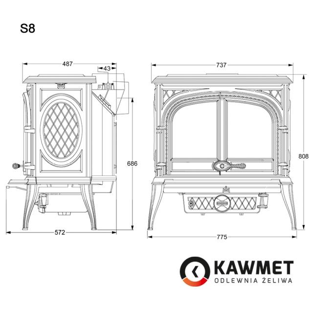 Kawmet Premium S8 (13,9 кВт) Kawmet Premium S8 (13,9 кВт)