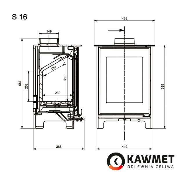 Kawmet Premium S16 (4,9 кВт) Kawmet Premium S16 (4,9 кВт)