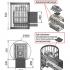 Чугунная печь Легенда Ковка 16 (271)