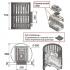 Чугунная печь Легенда Ковка 22 (270) Б/В 2017